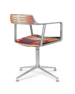 Vipp 452 Swivel Drejestol Guesthouse Edition Todos Santos Mexico Jacquard Fabric/Aluminium