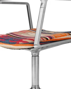 Vipp 452 Swivel Drejestol Guesthouse Edition Todos Santos Mexico Jacquard Fabric/Aluminium