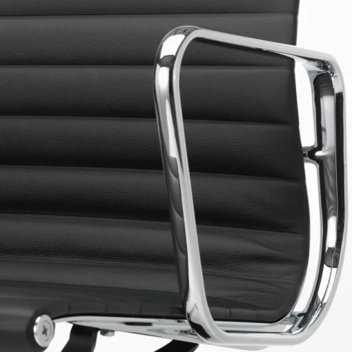 Vitra Aluminium EA 117 Kontorstol med Swivel, Armlán og Vippe Mekanisme