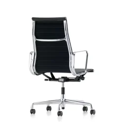Vitra Aluminium EA 119 Kontorstol med Swivel, Armlán og Vippe Mekanisme