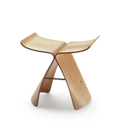 Vitra Butterfly Skammel Ahorn