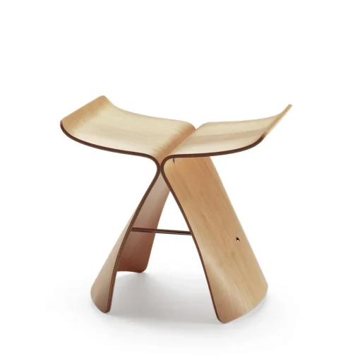 Vitra Butterfly Skammel Ahorn