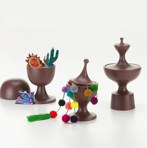 Vitra Ceramic Container No.2 Skål Dark Aubergine