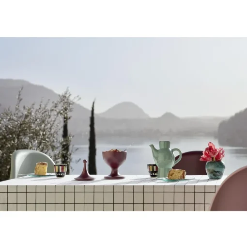 Vitra Ceramic Container No.2 Skål Dark Aubergine