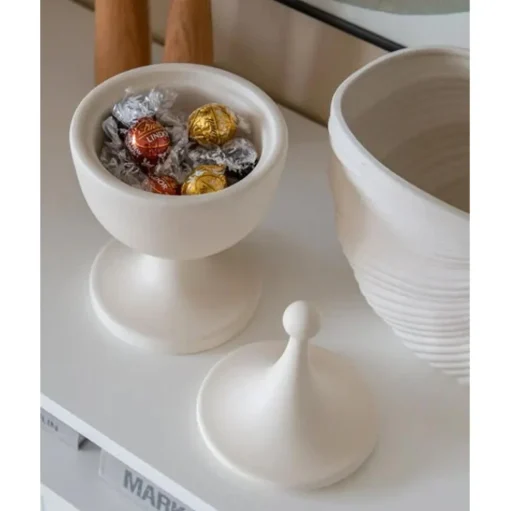 Vitra Ceramic Container No.2 Skål Creme