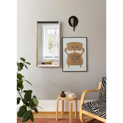 Vitra Colour Frame Spejl Lille Blå/Orange