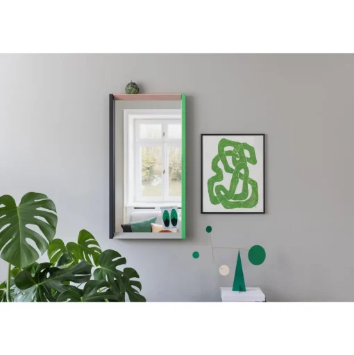 Vitra Colour Frame Spejl Lille Blå/Orange