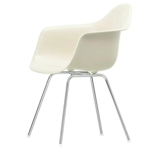 Vitra Eames Plastic DAX Spisebordsstol Med Armlán Pebble