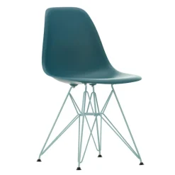 Vitra Eames Plastic RE DSR Spisebordsstol Sea blue/Sky Blue