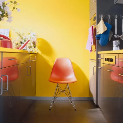 Vitra Eames Plastic RE DSR Spisebordsstol Sea blue/Sky Blue