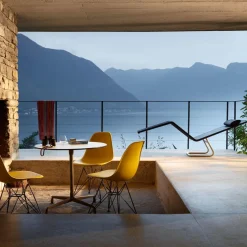 Vitra Eames Plastic RE DSR Spisebordsstol Mustard/Citron