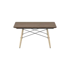 Vitra Eames Sofabord Firkantet Valnød/Honningfarvet Ask