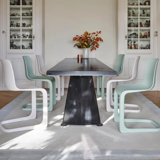 Vitra EVO-C Spisebordsstol Graphite Grey