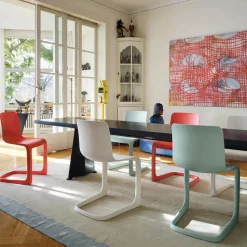 Vitra EVO-C Spisebordsstol Graphite Grey