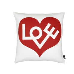 Vitra Grafisk Print Pude Hjerte/Love