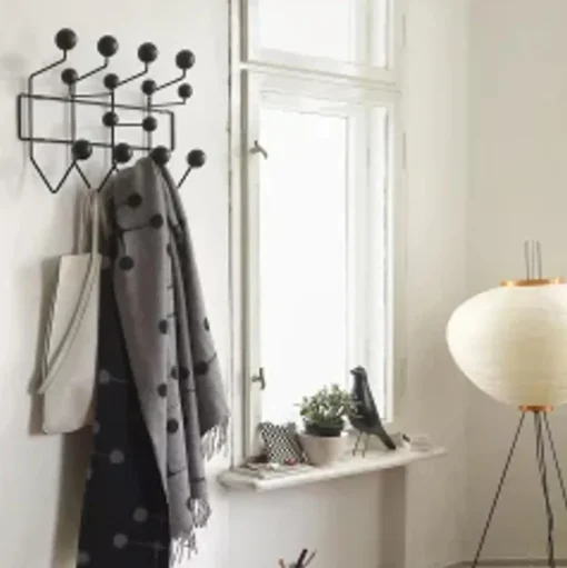 Vitra Hang It All Knagerákke Valnød/Chokolade