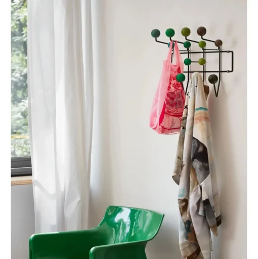 Vitra Hang It All Knagerákke Valnød/Chokolade
