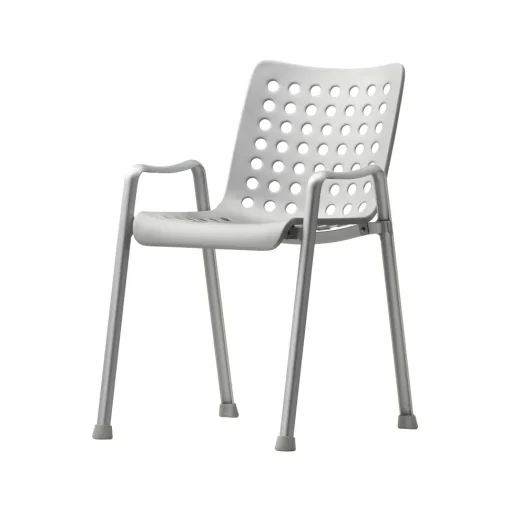 Vitra Landi Udendørsstol Mat Aluminium