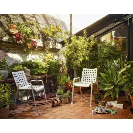 Vitra Landi Udendørsstol Mat Aluminium