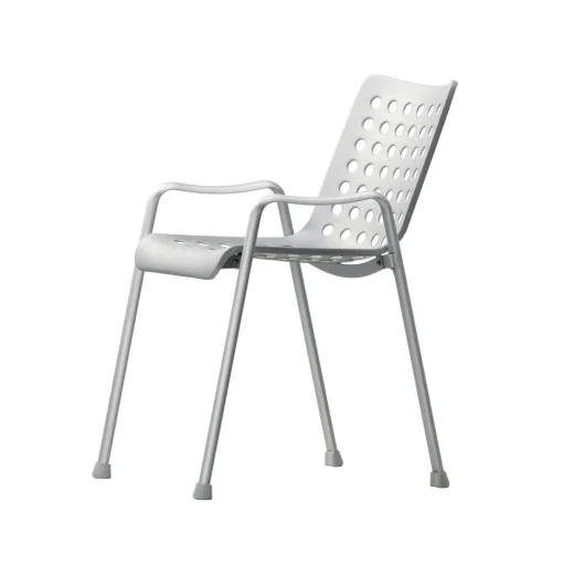 Vitra Landi Udendørsstol Mat Aluminium