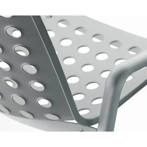 Vitra Landi Udendørsstol Mat Aluminium