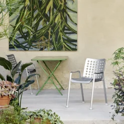 Vitra Landi Udendørsstol Mat Aluminium