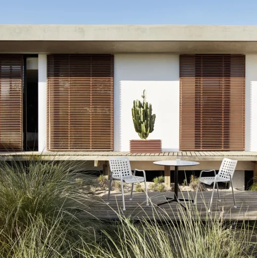 Vitra Landi Udendørsstol Mat Aluminium