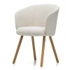 Vitra Mikado Spisebordsstol Med Armlán Ivory/Pearl