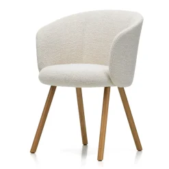 Vitra Mikado Spisebordsstol Med Armlán Ivory/Pearl
