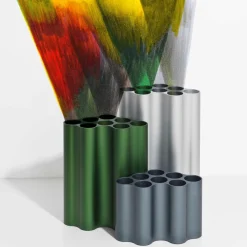 Vitra Nuage Vase Stor Lys Sølv