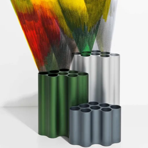 Vitra Nuage Vase Stor Lys Sølv