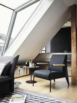Vitra Occasional Lavt BordØ45 Valnød/Chokolade