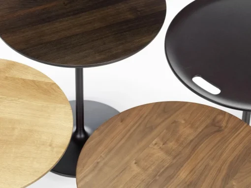 Vitra Occasional Lavt BordØ35 Valnød/Chokolade
