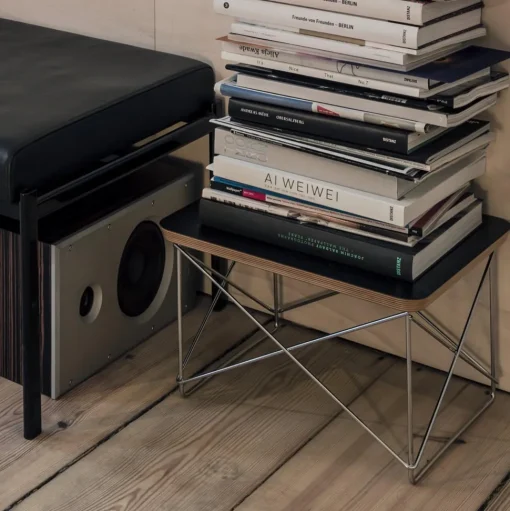 Vitra Occasional LTR Sengebord Sort/Krom