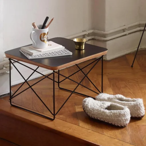 Vitra Occasional LTR Sengebord Sort/Krom