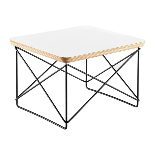 Vitra Occasional LTR Sengebord Hvid/Sort