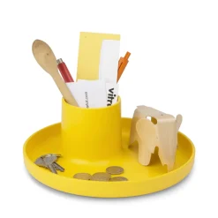 Vitra O-Tidy Skrivebordsopbevaring Gul