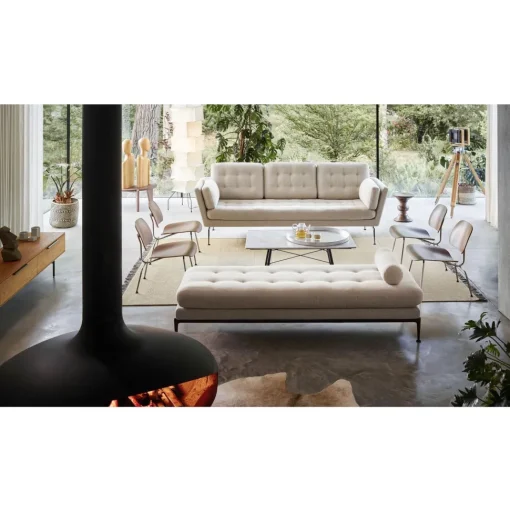 Vitra Plywood Group LCM Lánestol Metal Sort Ask/Krom