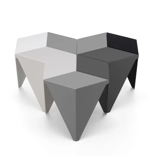 Vitra Prismatic Sofabord Mørk Grå