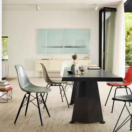 Vitra Prouvé Trapèze Skrivebord Sort