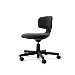 Vitra Rookie Kontorstol Mørk Grå/Sort/Dyb Sort