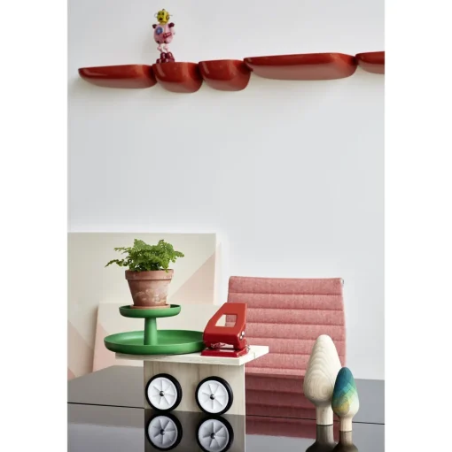 Vitra Rotary Tray Skrivebordsopbevaring Poppy Rød