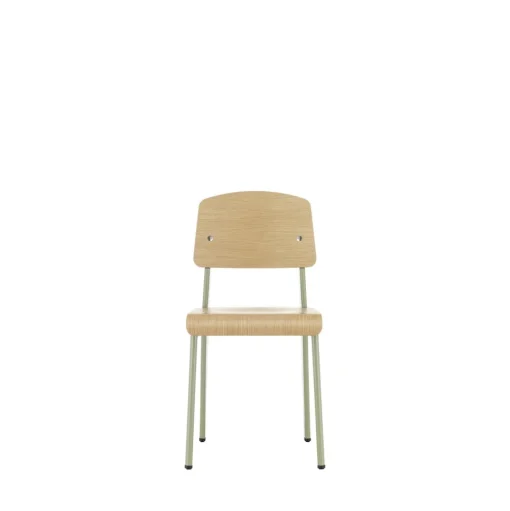 Vitra Standard Spisebordsstol Prouvé Gris Vermeer/Egetrá