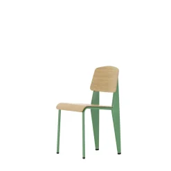 Vitra Standard Spisebordsstol Prouvé Blé Vert/Egetrá