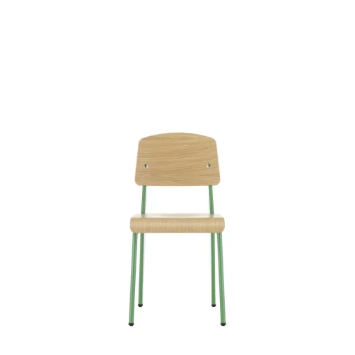Vitra Standard Spisebordsstol Prouvé Blé Vert/Egetrá