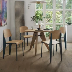 Vitra Standard Spisebordsstol Prouvé Blanc Colombe /Egetrá