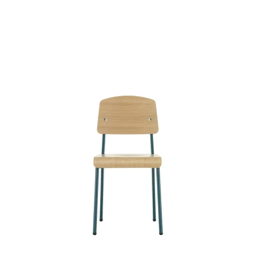 Vitra Standard Spisebordsstol Prouvé Bleu Dynastie/Egetrá
