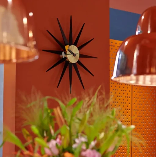 Vitra Sunburst Clock Ur Multi
