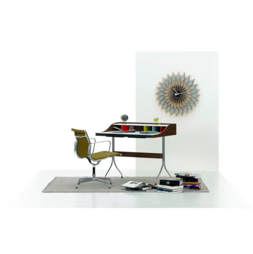 Vitra Sunflower Clock Ur Sort/Messing