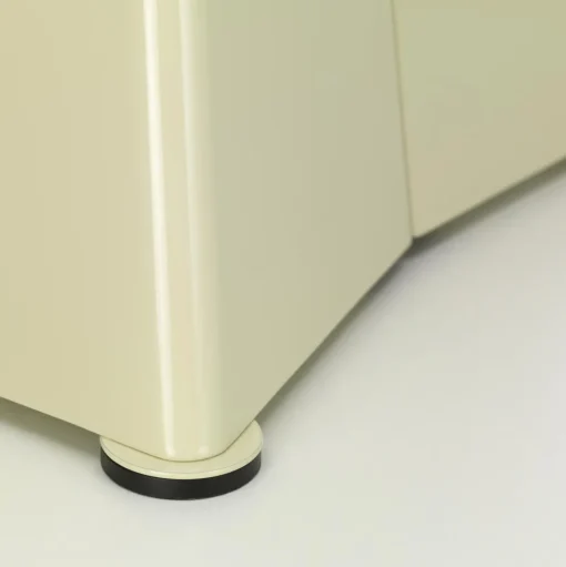 Vitra Tabouret Métallique Skammel Prouvé Blanc Colombe
